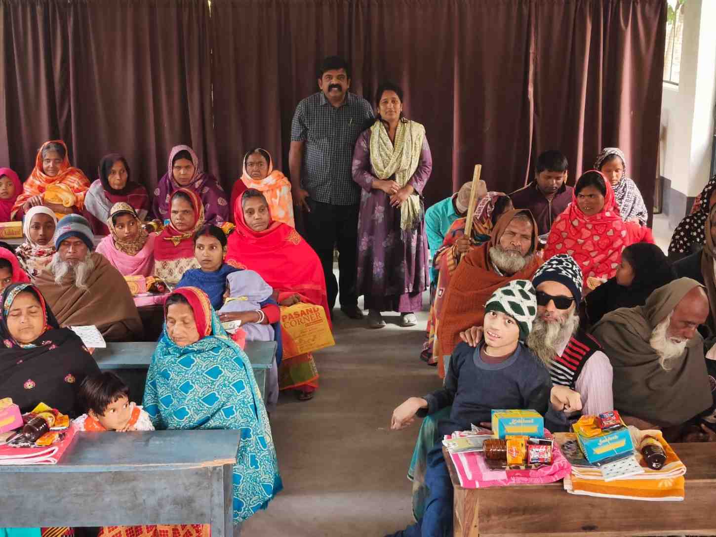 Recent charitable work event