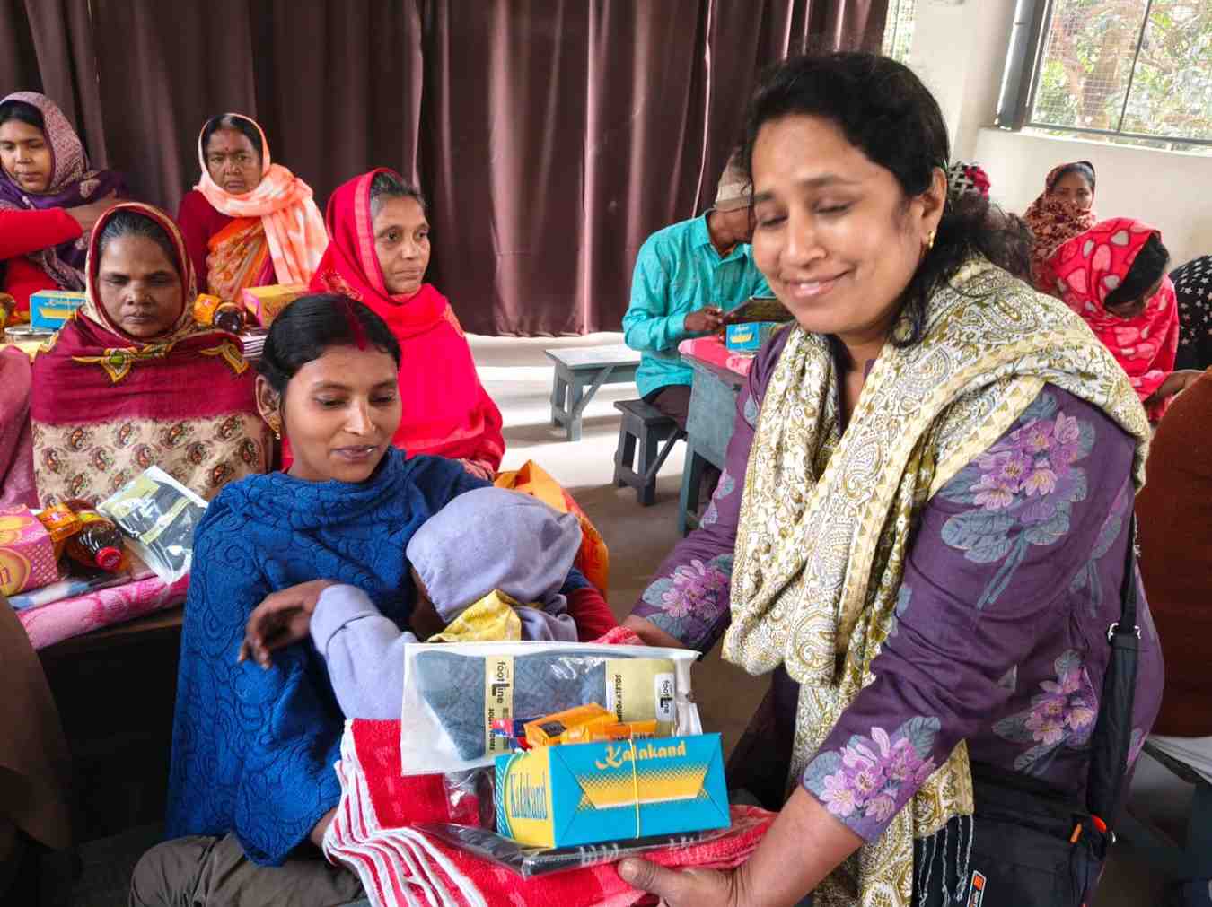 Recent charitable work event