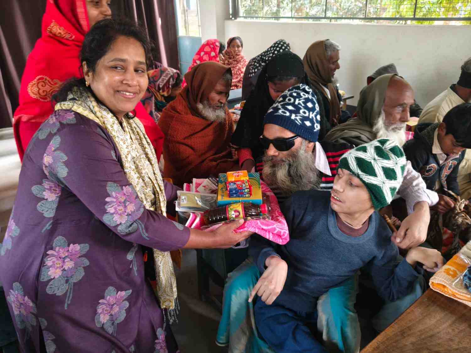Recent charitable work event